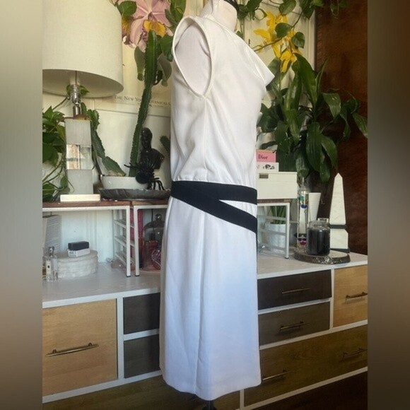 COP.COPINE Jungle White Mini Shift Dress Size L - Picture 7 of 16